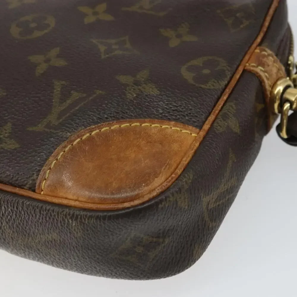 Louis Vuitton Monogram Marly Dragonne GM Clutch Bag Brown